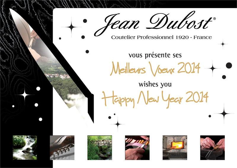 L'équipe Jean Dubost vous présente ses meilleurs voeux pour 2014