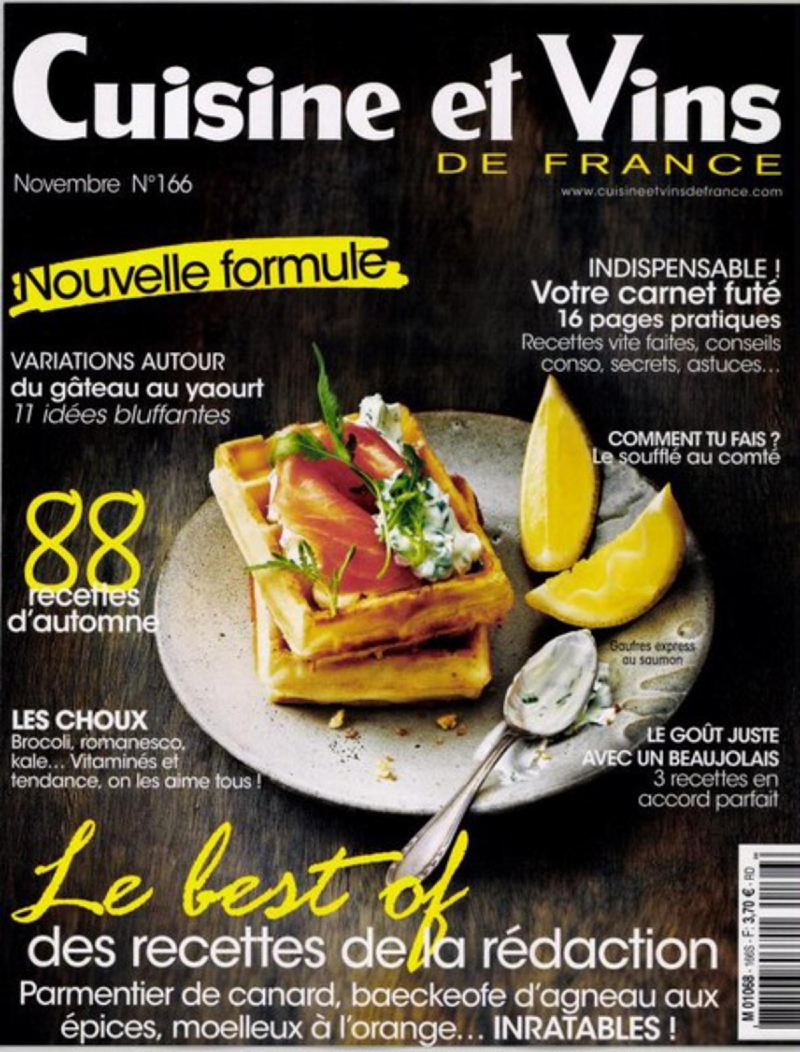 New Age, Laguiole Jean Dubost, Cuisine & Vins de France octobre 2015