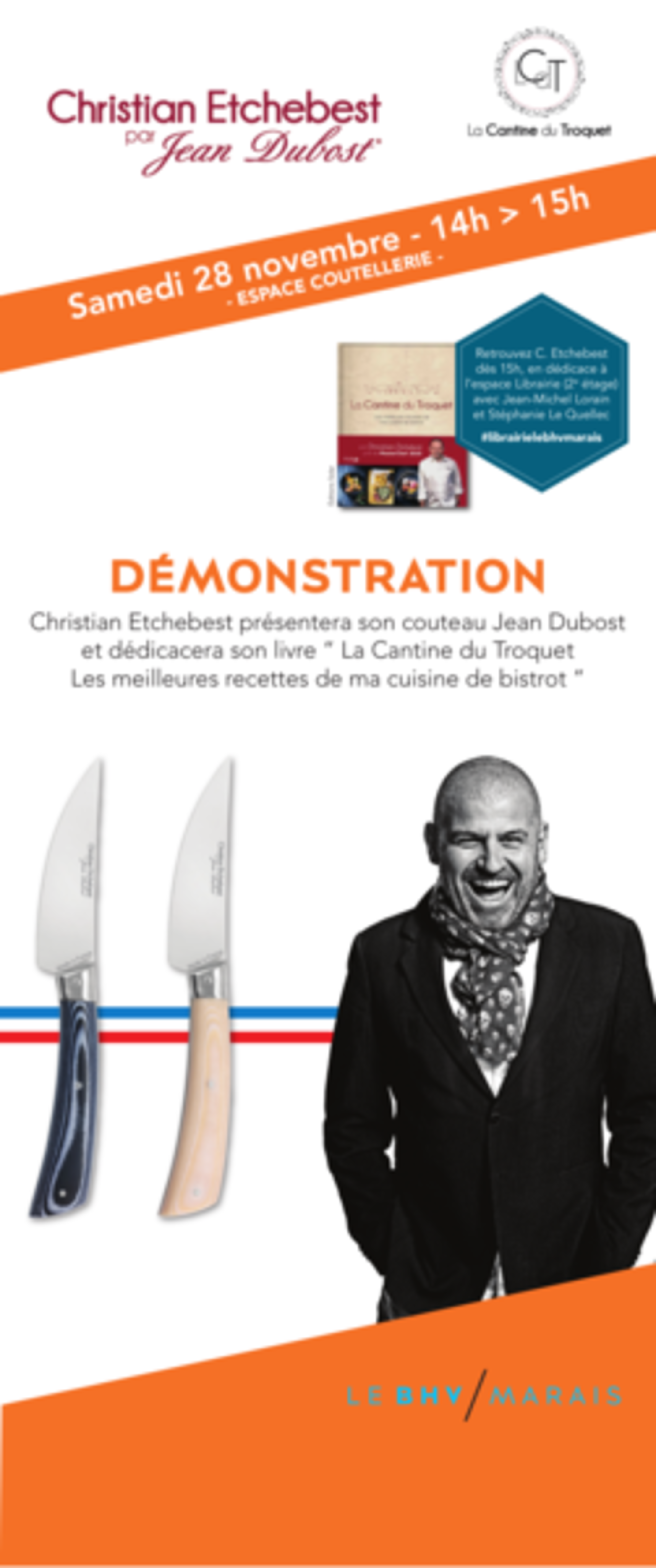 Couteau Christian Etchebest par Jean Dubost