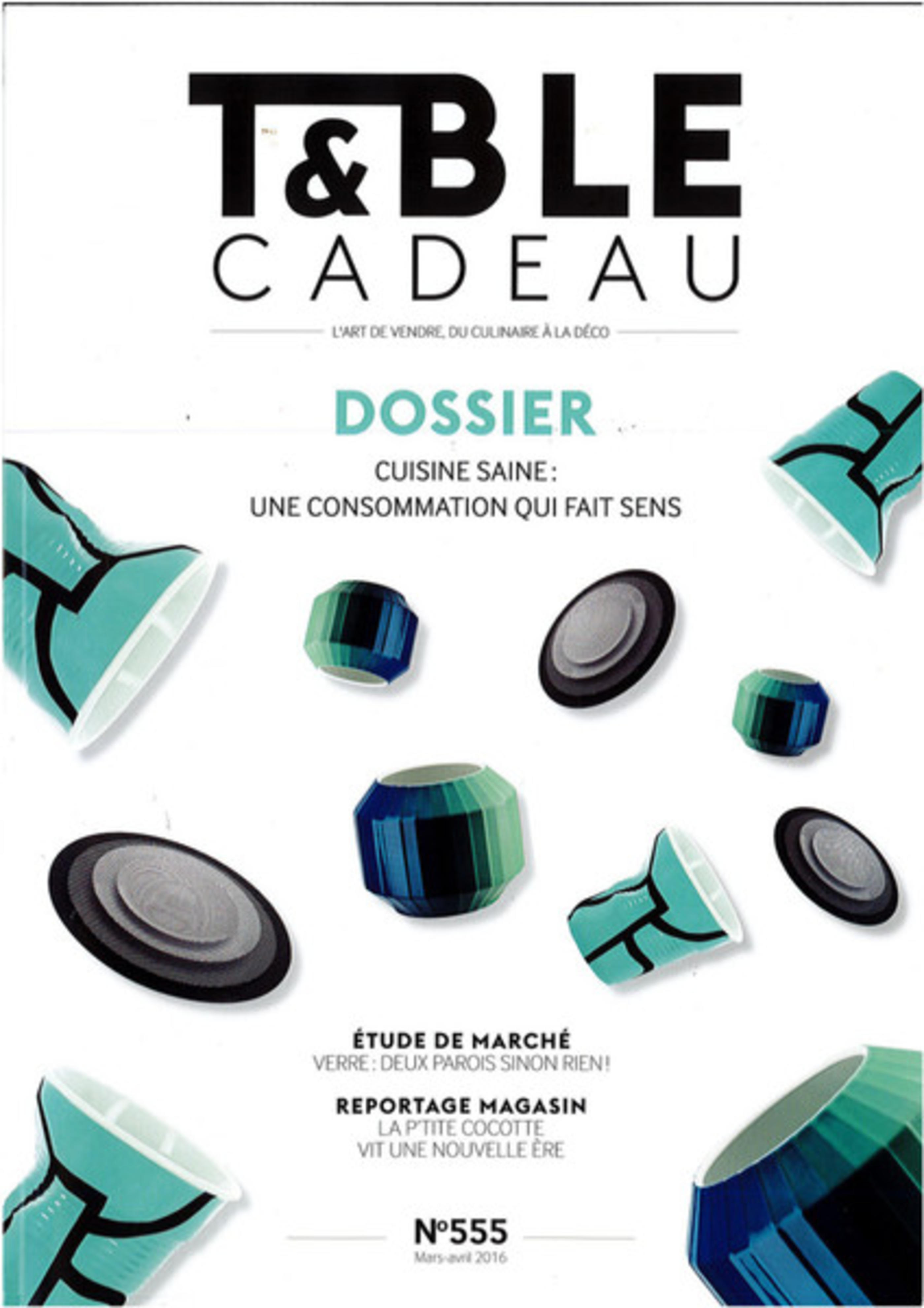 Jean Dubost coutelier professionnel, Table & Cadeau Mars Avril 2016
