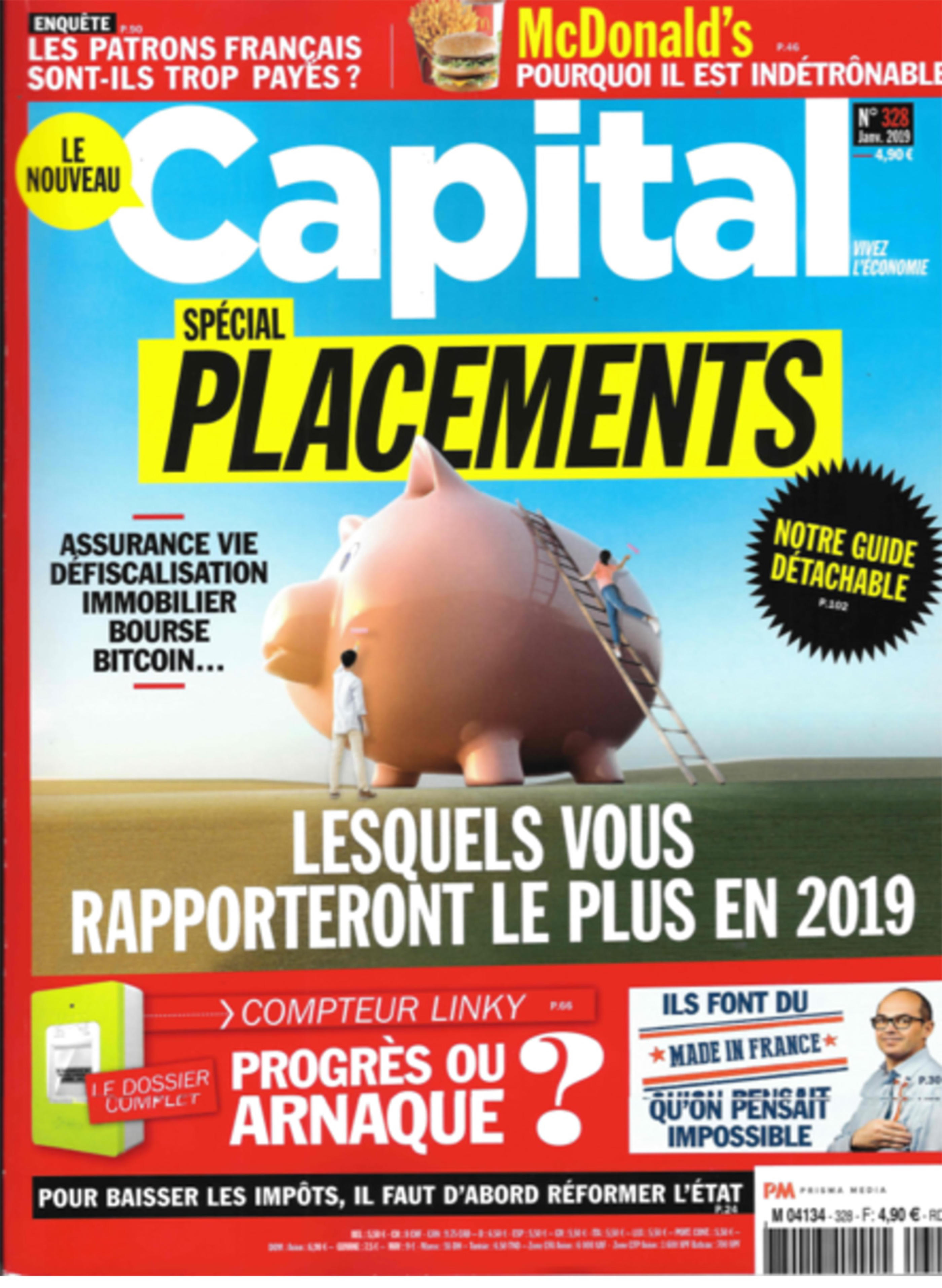 Jean Dubost Les baguettes à la française®, Capital Janvier 2019