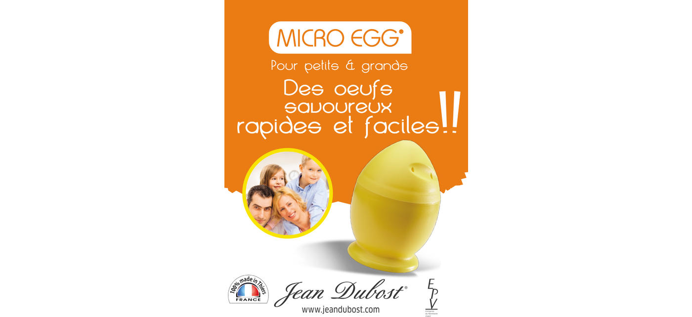 Jean Dubost livret recette Microegg