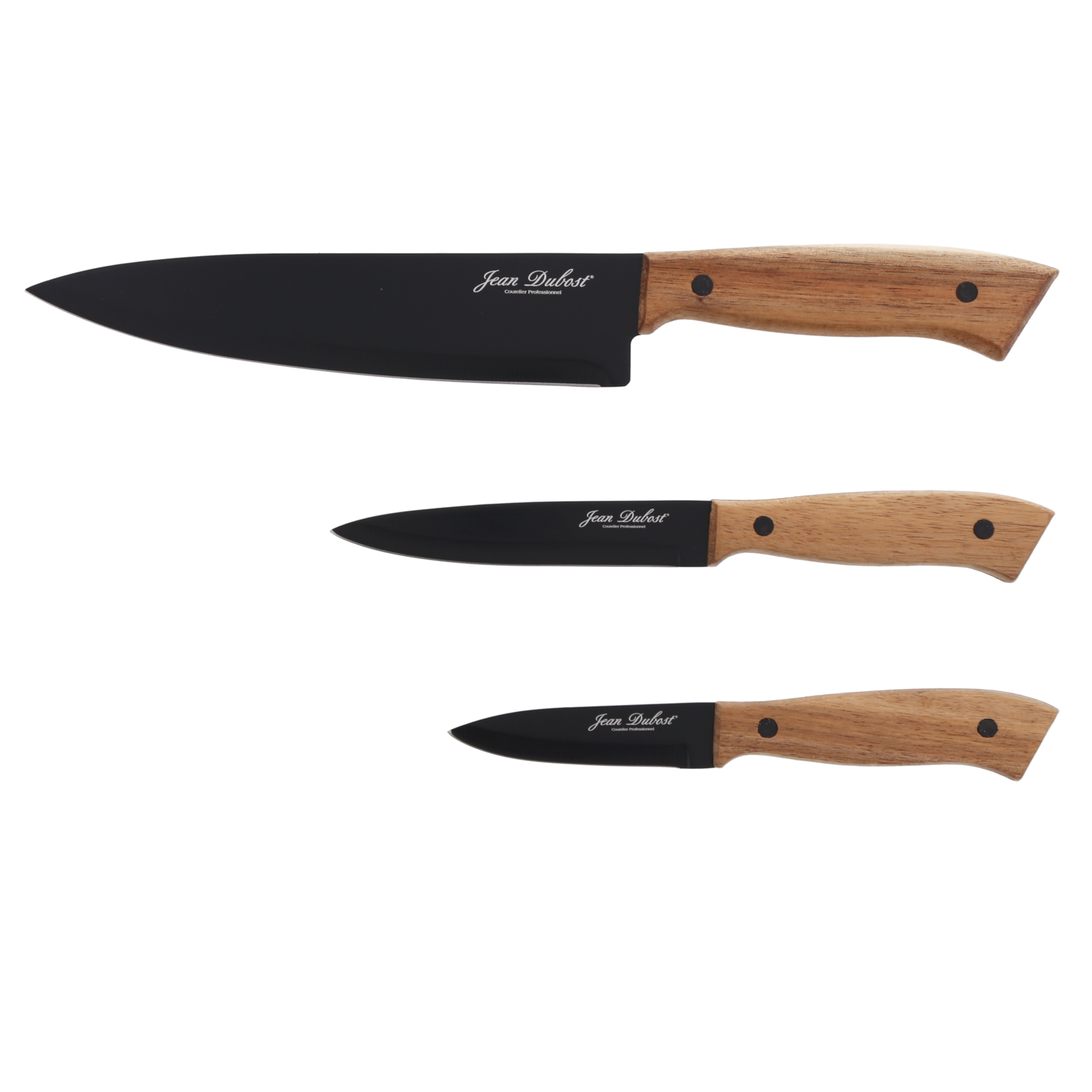Black forest kitchen knives block Jean Dubost Natural Life