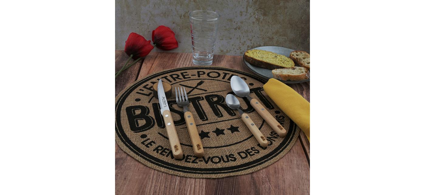 Jean Dubost couverts les bistrots a la francaise hetre certifie pefc made in france 2