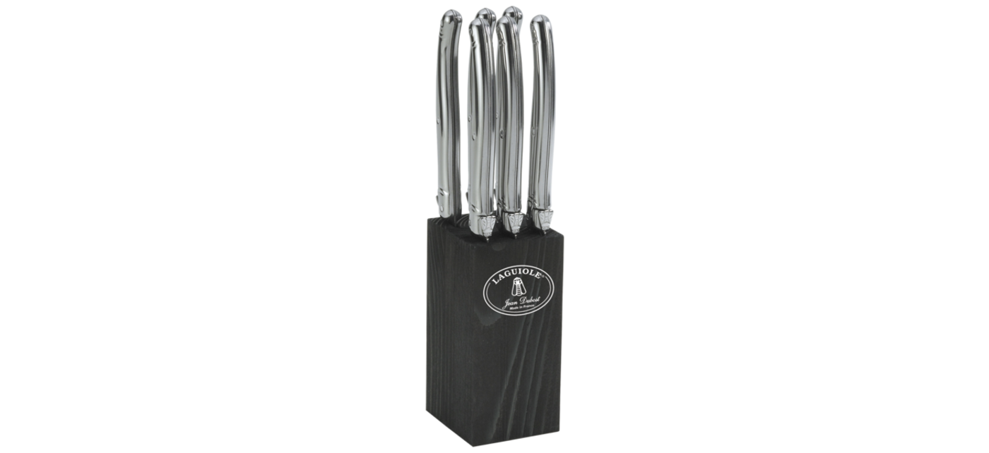 Laguiole Steak Knives With Block