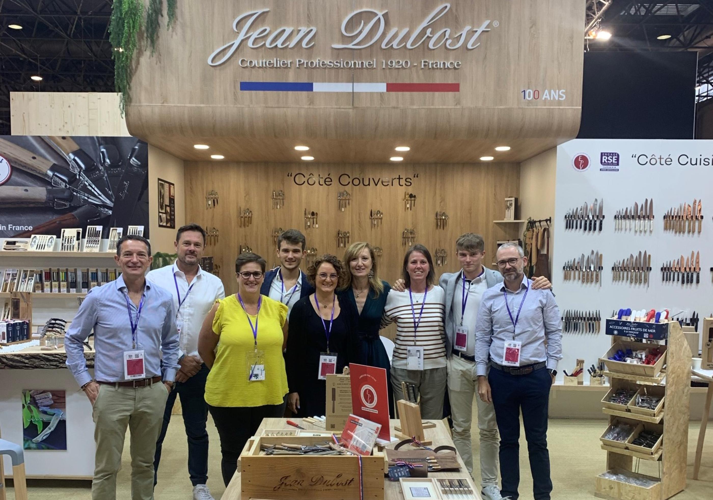 Equipe Jean Dubost salon Maison et Objet septembre 2022