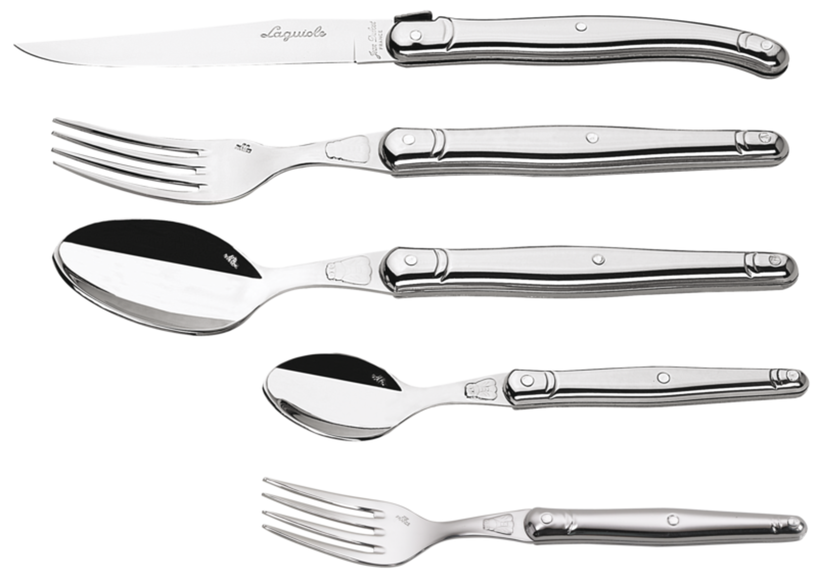 Laguiole flatware all stainless steel