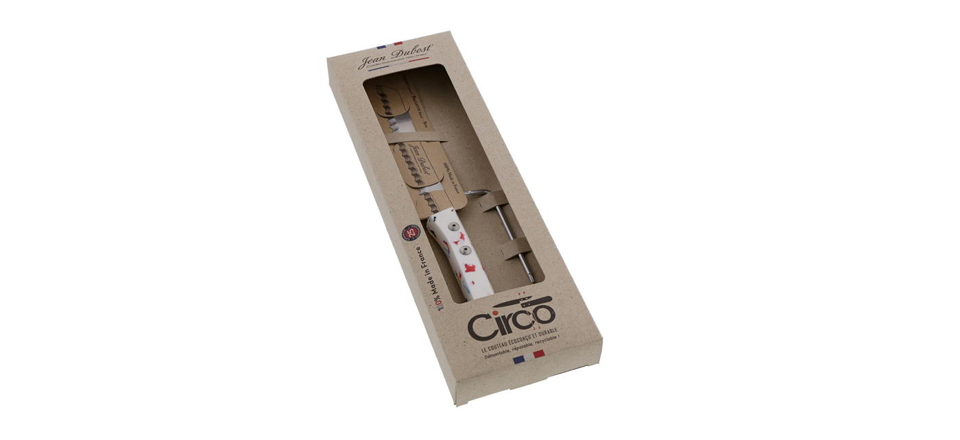 Circo Jean Dubost couteau tomate baguette, ecoconcu et durable Made in France