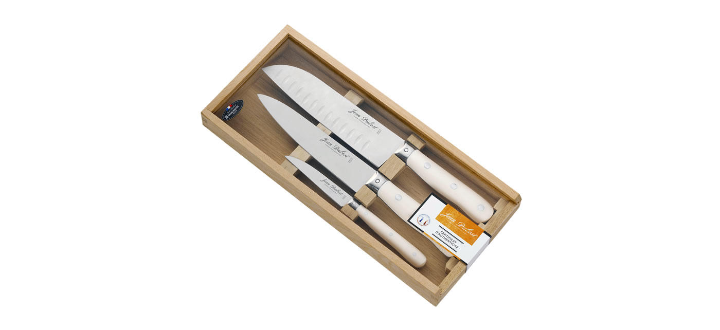 Jean Dubost packaging coffret-bois-chene-couteau-cuisine