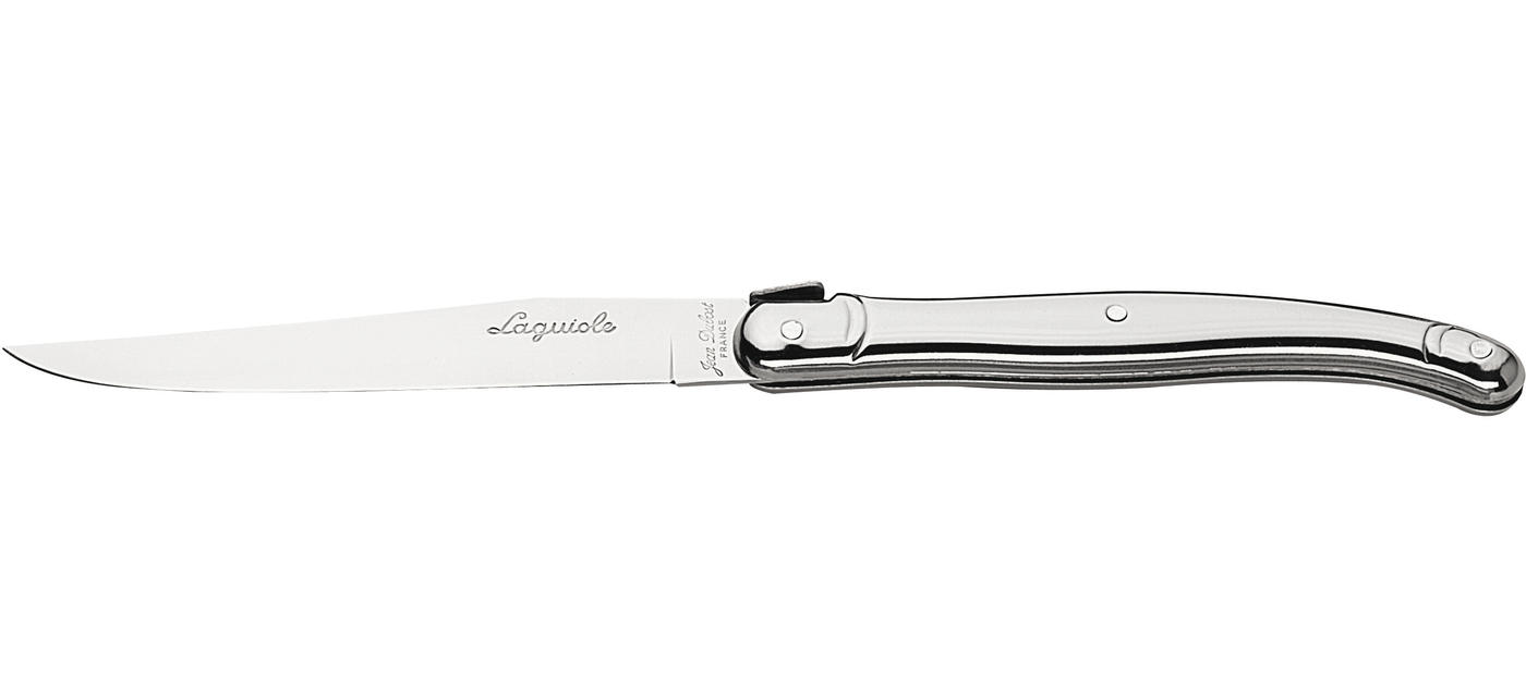 Laguiole steak knife all stainless steel 6 pieces set